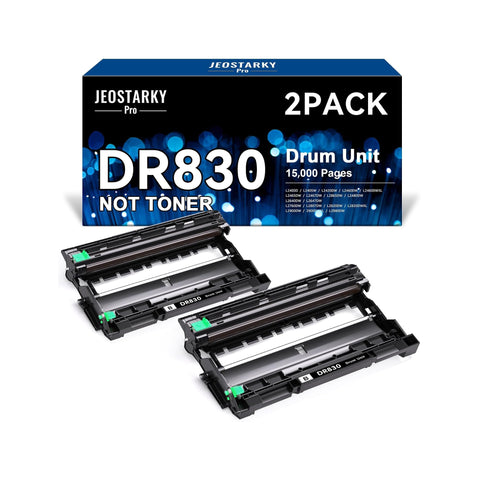JEOSTARKY PRO 适用于 Brother DR830 的兼容感光鼓（2 个装）
